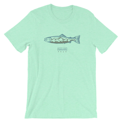 Image of Teal Trout Mountain T-Shirt