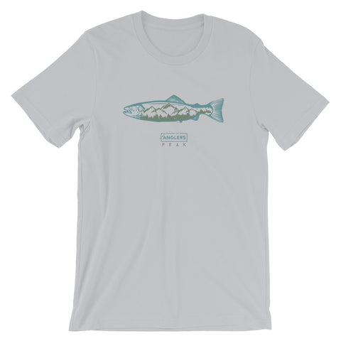 Image of Teal Trout Mountain T-Shirt
