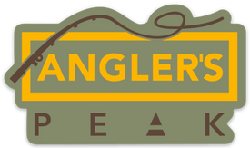 Angler's Peak Sticker