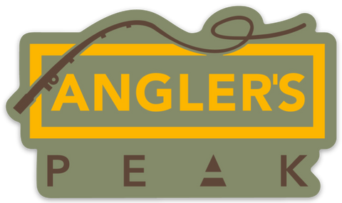 Image of Angler's Peak Sticker