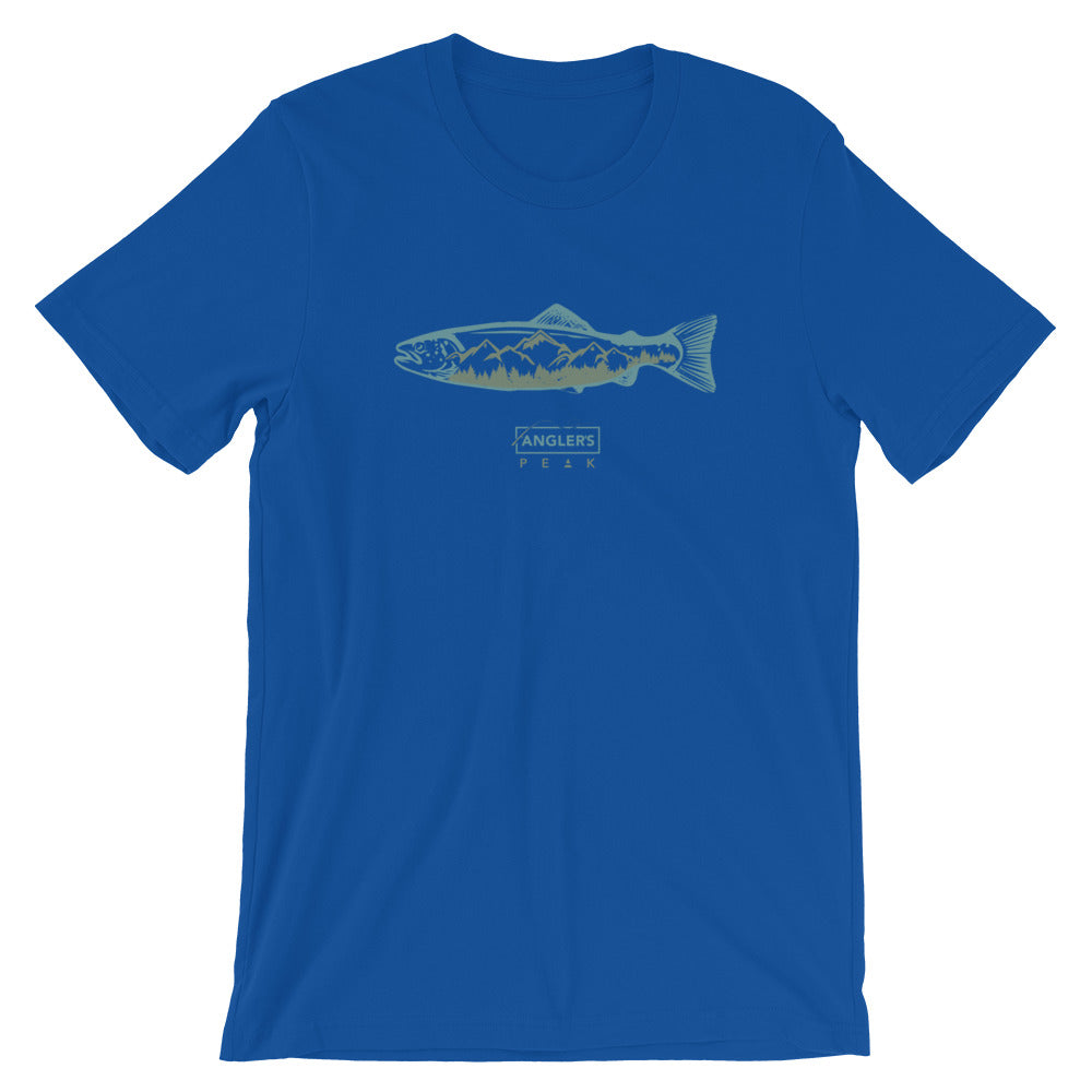 Teal Trout Mountain T-Shirt
