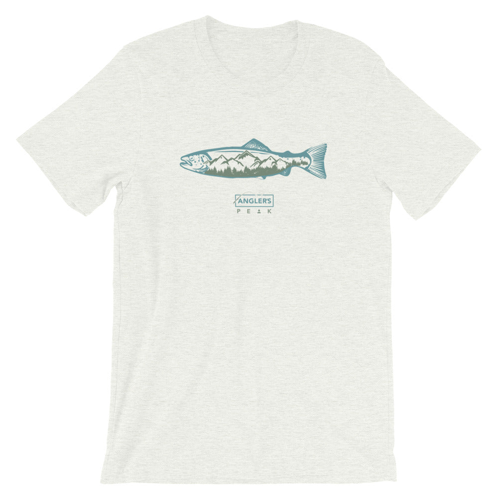 Teal Trout Mountain T-Shirt