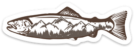 Trout Mountain Sticker